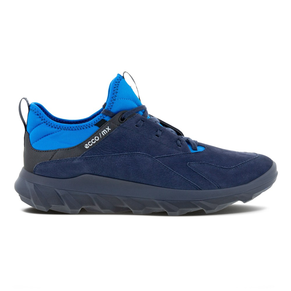 ECCO Mens Outdoor Shoes Navy - Mx Low - CSI-812946